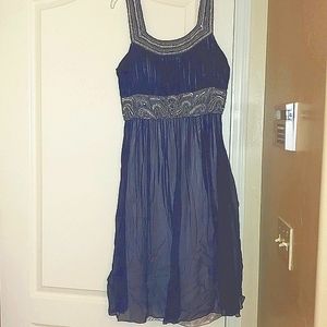 Blue Cocktail Dress
